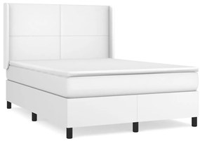 ΚΡΕΒΑΤΙ BOXSPRING ΜΕ ΣΤΡΩΜΑ ΛΕΥΚΟ 140X190ΕΚ.ΑΠΟ ΣΥΝΘΕΤΙΚΟ ΔΕΡΜΑ 3132376