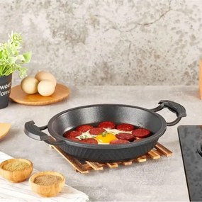 Τηγάνι από χυτοσίδηρο 24 cm Πολύχρωμο