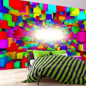 Αυτοκόλλητη φωτοταπετσαρία - Light In Color Geometry - 98x70