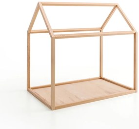 Aria Premium Κρεβατι / Σπιτακι Montessori Μπεζ 88x138-168x132cm