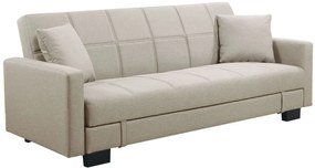 Καναπές - κρεβάτι Selko τριθέσιος-Cappuccino