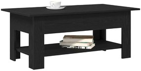 vidaXL Τραπεζάκι σαλονιού Μαύρη δρυς 102 x 55 x 42 cm