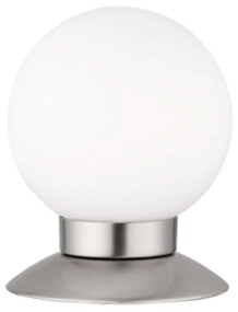 Φωτιστικό Επιτραπέζιο Princess R52551907 3W Led Φ10cm 13cm Nickel Mat RL Lighting Metal, Glass