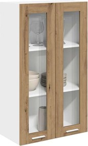 vidaXL Κρεμαστό ντουλάπι Artisan Oak 60 x 31 x 100 εκ.