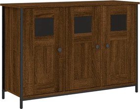 vidaXL Ραφιέρα Καφέ Δρυς 100x35x70 εκ. από Επεξεργασμένο Ξύλο