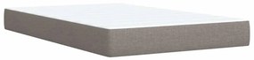 ΚΡΕΒΑΤΙ BOXSPRING ΜΕ ΣΤΡΩΜΑ TAUPE 120X200 ΕΚ. ΥΦΑΣΜΑΤΙΝΟ 3290473