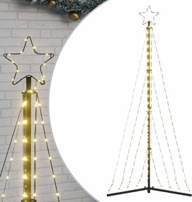 vidaXL Χριστουγεννιάτικο δέντρο LED 339 LED Θερμό Λευκό 182 εκ.