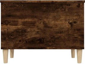 vidaXL Τραπεζάκι Σαλονιού Καπνιστή Δρυς 60x44,5x45 εκ. Επεξ. Ξύλο