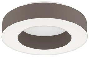 Πλαφονιέρα Φωτιστικό Οροφής LED 34W 3CCT Dimmable Τηλεχειριστήριο Guamare Eglo-39993-Καφέ 39993
