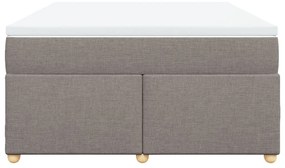 ΚΡΕΒΑΤΙ BOXSPRING ΜΕ ΣΤΡΩΜΑ TAUPE 140X190 ΕΚ. ΥΦΑΣΜΑΤΙΝΟ 3285377