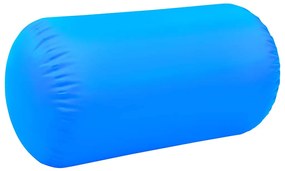 vidaXL Κύλινδρος Γυμναστικής Φουσκωτός Μπλε 120 x 75 εκ. PVC &amp; Τρόμπα