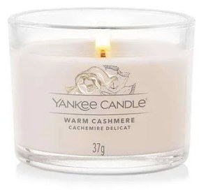 Κερί Αρωματικό Σε Βάζο Votive Signature Warm Cashmere 1701464E Ivory Yankee Candle Κερί