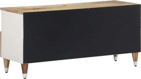 ντουλάπι τηλεόρασης vidaXL 100x33,5x46 cm μασίφ ξύλο Mango