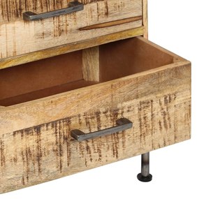 vidaXL Συρταριέρα 45 x 35 x 106 εκ. από Μασίφ Ξύλο Μάνγκο