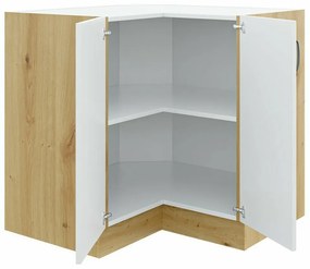 Σετ κουζίνας Retro 100, 203cm, Γωνιακό, Ινοσανίδες μέσης πυκνότητας, Πλαστικοποιημένη μοριοσανίδα | Epipla1.gr
