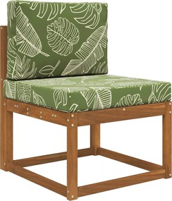 vidaXL Μαξιλάρι Καναπέ Εξωτερικού Χώρου 2 pcs Σχέδιο Φύλλου