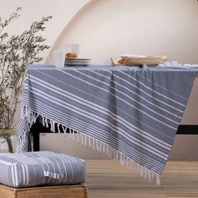 Τραπεζομάντηλο Mercury Blue Nef-Nef 140X240 100% Cotton