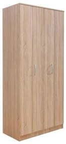 Ντουλάπα Fortuna F2 Δίφυλλη Δρύς