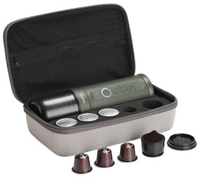 Outin Nano 7500mAh portable coffee maker set (Green) + protective case