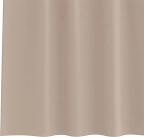 vidaXL Κουρτίνες Μαύρης Ύφανσης με Δαχτυλίδια 2 pcs Taupe