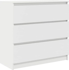 vidaXL Ντουλάπι Λευκό 80x35x76 εκ. Επεξεργασμένο Ξύλο