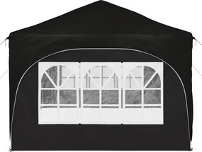 vidaXL Αυτοσχέδιο Μόρφωση 574 x 289 x 245 cm Μαύρο Ύφασμα Όξφορντ