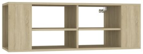 vidaXL Έπιπλο Τηλεόρασης Κρεμαστό Sonoma Δρυς 102x35x35 εκ Επεξ. Ξύλο