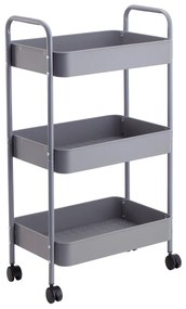 Τρόλεϊ “PRO” τριών θέσεων σε χρώμα γκρι 85x35x45