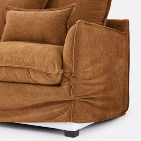 Κάλυμμα γωνιακού καναπέ από μελανζέ πολυεστέρα, ODNA