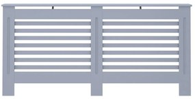 VidaXL Κάλυμμα Καλοριφέρ Ανθρακί 172 x 19 x 81,5 εκ. από MDF