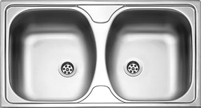 Fortinox Slender 24200 (78,5x44,5) - Νεροχύτης κουζίνας