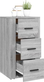 vidaXL Ντουλάπι Γκρι Sonoma 40 x 33 x 70 εκ. από Επεξεργασμένο Ξύλο