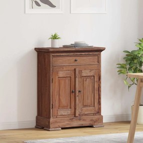 vidaXL Ντουλάπι αποθήκευσης 63 x 30 x 79 εκ Στερεό ξύλο Μαόνι