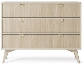 Συρταριέρα Forest μπεζ 106x81x38cm