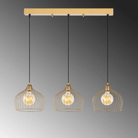 Chandelier Bek - 11376 Shiny Gold