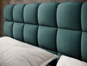 Επενδυμένο κρεβάτι Cloud-Tirkouaz-180 x 200