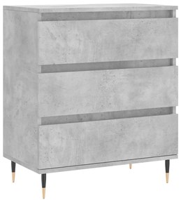 vidaXL Ντουλάπι Γκρι Σκυροδέματος 60x35x70 εκ. Επεξεργασμένο Ξύλο