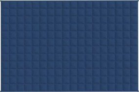 vidaXL Κουβέρτα Βαρύτητας Μπλε 120 x 180 εκ. 5 κ. Υφασμάτινη