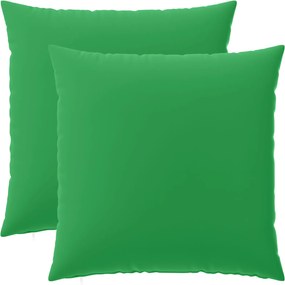 vidaXL Κάλυμμα Μαξιλαριού 2 pcs HEERLEN Πράσινο 65 x 65 εκ.