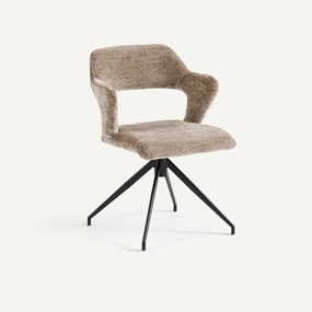 Περιστρεφόμενη καρέκλα τραπεζαρίας από βελούδο, Asyar