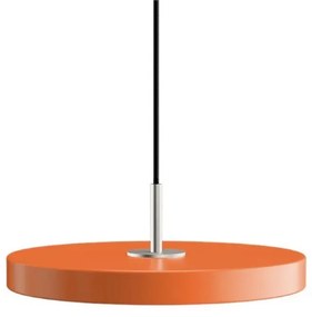 Φωτιστικό Οροφής Asteria Plus Mini Steel 2297C4174 Φ31x10.5cm Led 1200lm 18W 2400-3000k Nuance Orange Umage