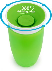 Ποτήρι Εκπαιδευτικό 296ml Munchkin Miracle Sippy Cup Green