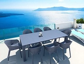 Πολυθρόνα Sky Σκούρο Γρι