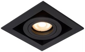 Φωτιστικό Χωνευτό Lucide 09926-01-30 CHIMNEY Μαύρο Ματ (Black Mat)