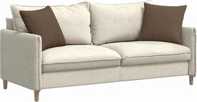 vidaXL Μαξιλάρι Καναπέ 2 pcs Καφέ 45 x 45 cm ύφασμα