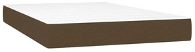 ΚΡΕΒΑΤΙ BOXSPRING ΜΕ ΣΤΡΩΜΑ ΣΚΟΥΡΟ ΚΑΦΕ 120X200 ΕΚ. ΥΦΑΣΜΑΤΙΝΟ 3137384