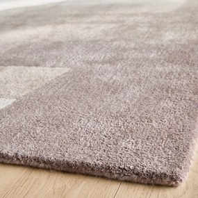 Χειροποίητο χαλί από lyocell και μαλλί, LUCE