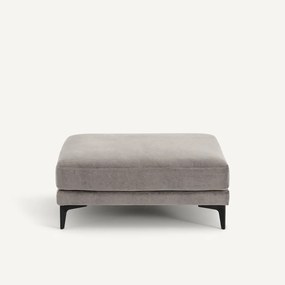 Υποπόδιο από βελούδο stone, MODERNISTE, σχεδιασμός Emmanuel Gallina