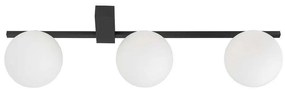Φωτιστικό Οροφής-Πλαφονιέρα Pik 10301 67x13cm 3xG9 12W White-Black Nowodvorski