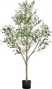 VEVOR 150cm Artificial Olive Tree Tall Fake Plant with Pot for Home Office